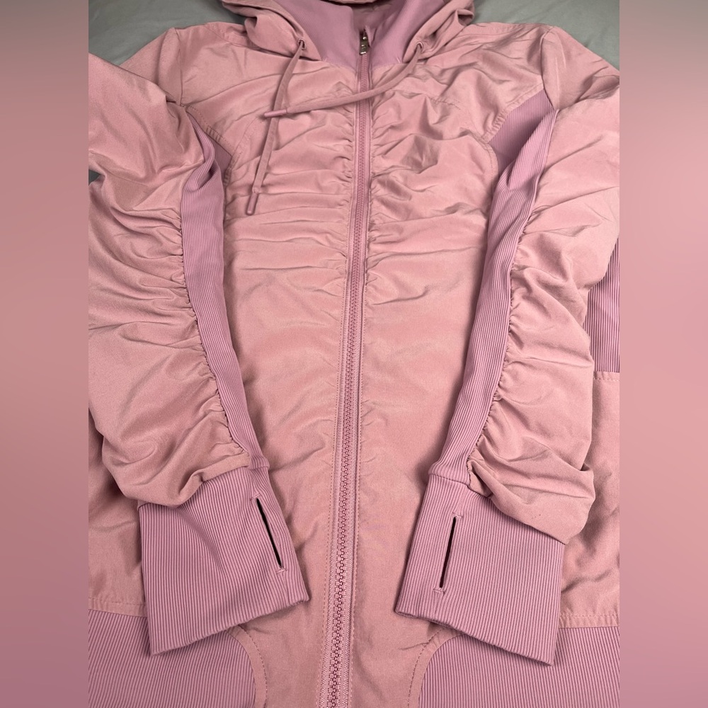 Lululemon Size:10 Women Hoodie Jacket Long Sleeve Pockets Full Zip Athletic - Picture 7 of 15